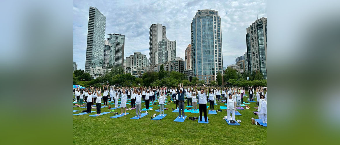  Consulate General of India in Vancouver celebrated the International Day of Yoga 2023 on June 24, 2023