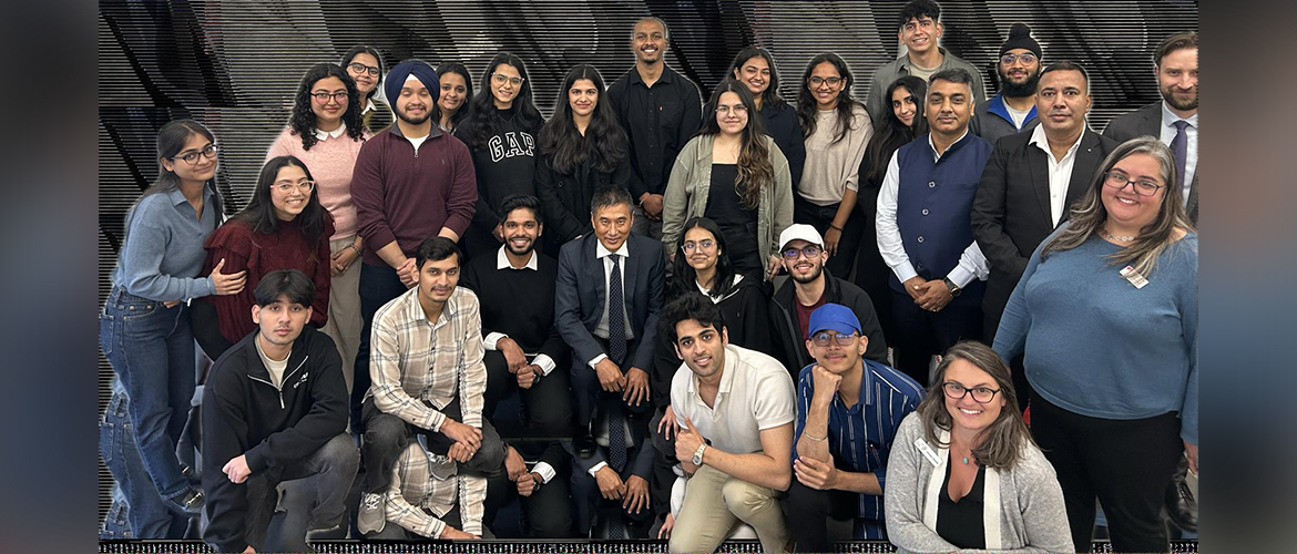  Interaction session with Indian students at Simon Fraser University