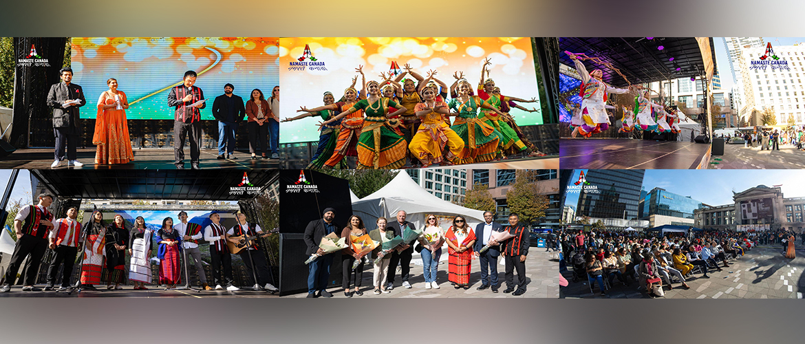  Consulate General of India organized the 7th Edition of its flagship
event “Namaste Canada” on September 21, 2024 at Vancouver Art
Gallery North Plaza.